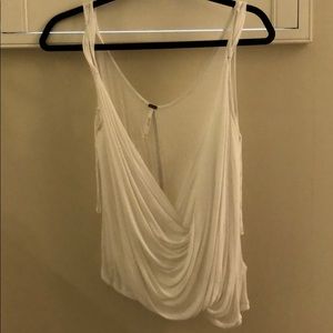 Drapey, low cut free people tank top